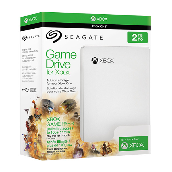 Seagate Game Drive for Xbox 2TB - Fehér (STEA2000417) Xbox One