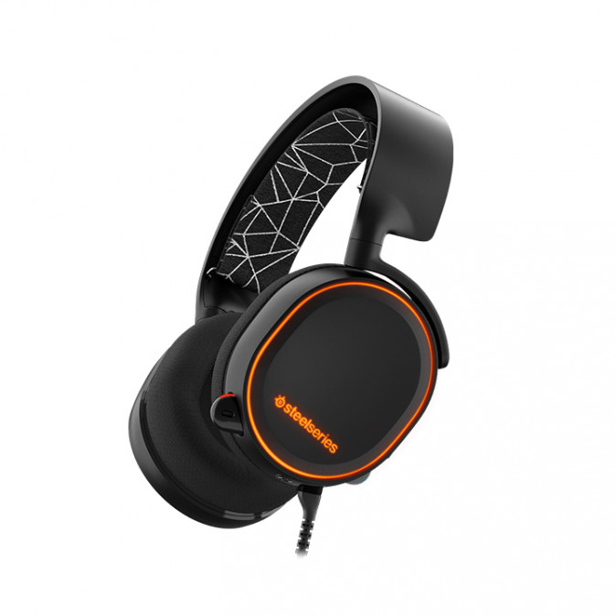 SteelSeries Arctis 5 (Fekete) headset PC