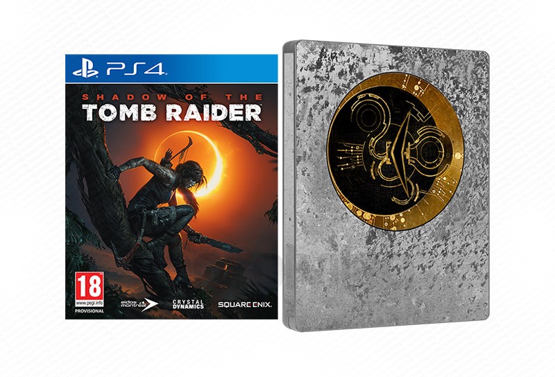 Shadow of the Tomb Raider Steelbook Edition PS4