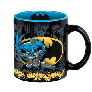 DC COMICS - Mug - 320 ml - Batman action - Abystyle Ajándéktárgyak