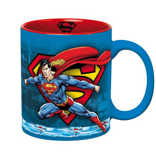 DC COMICS - Mug - 320 ml -  Superman Action - Abystyle Ajándéktárgyak