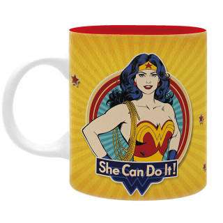 DC COMICS - Mug - 320 ml - "Wonder Woman Mom" - Abystyle Ajándéktárgyak