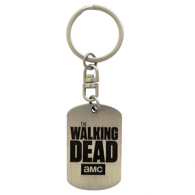 THE WALKING DEAD - Kulcstartó "Dog tag logo" - Abystyle Ajándéktárgyak