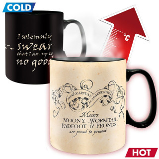 HARRY POTTER - Mug Heat Change - 460 ml - Marauder - Abystyle Ajándéktárgyak