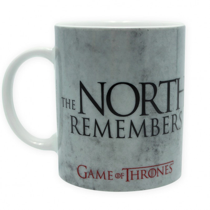 GAME OF THRONES - Bögre - The North remembers (320ml) - Abystyle Ajándéktárgyak