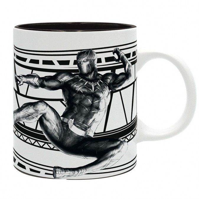 MARVEL - Mug - 320 ml - Black Panther Wakanda - subli - Abystyle Ajándéktárgyak