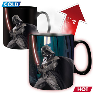 STAR WARS - Mug Heat Change - 460 ml - Darth Vader - Abystyle Ajándéktárgyak