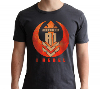 STAR WARS - Póló - I REBEL (L-es méret) - Abystyle Ajándéktárgyak