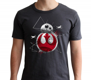 STAR WARS - Póló - BB8 E8 (M-es méret) - Abystyle Ajándéktárgyak