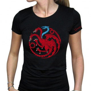 GAME OF THRONES - Női Póló - Targaryen Viserion (XL-es méret) - Abystyle Ajándéktárgyak