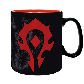 WORLD OF WARCRAFT - Bögre - Horde (460ml) - Abystyle Ajándéktárgyak