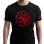 GAME OF THRONES - Tshirt "Targaryen" man SS black (S-es méret) - Abystyle thumbnail