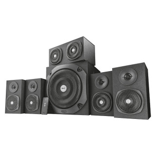 Trust 22236 Vigor 5.1 Surround Speaker System for pc - black PC