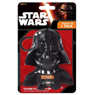 STAR WARS - Darth Vader - Plüss mini kulcstartó (beszélő - 17cm) - Abystyle Ajándéktárgyak