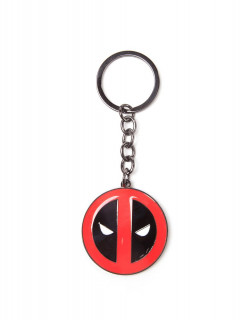 Marvel - Kulcstartó - Deadpool Big Face (7 cm) Ajándéktárgyak