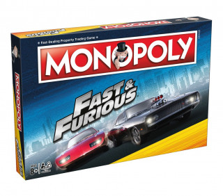 Monopoly Fast and Furious Edition (Angol) Ajándéktárgyak