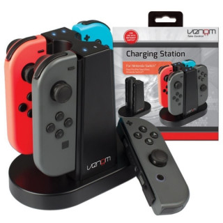 VENOM VS4796 Quad Charging Station Nintendo Switch Joy-Con kontrollerhez Nintendo Switch