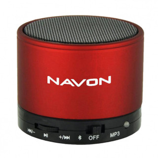 NAVON BTS10RED Bluetooth hordozható hangszóró (Piros) PC