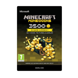 Minecraft Virtuális fizető eszköz 3500 Coins Xbox One