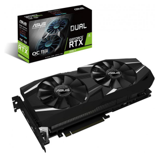 ASUS DUAL-RTX2080TI-O11G nVidia 11GB GDDR6 352bit PCIe videokártya PC