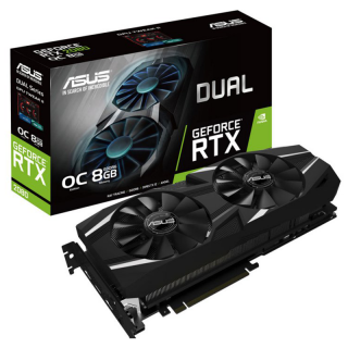 ASUS DUAL-RTX2080-O8G nVidia 8GB GDDR6 256bit PCIe videokártya PC