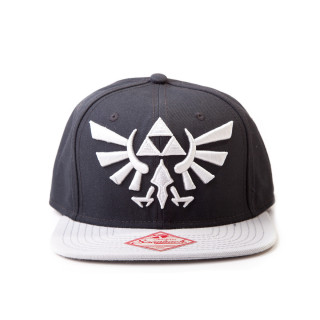 Nintendo - Sapka - Zelda Snapback With Grey Logo Ajándéktárgyak