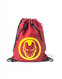 Marvel - Táska - Iron Man Rubber Print Gymbag Ajándéktárgyak