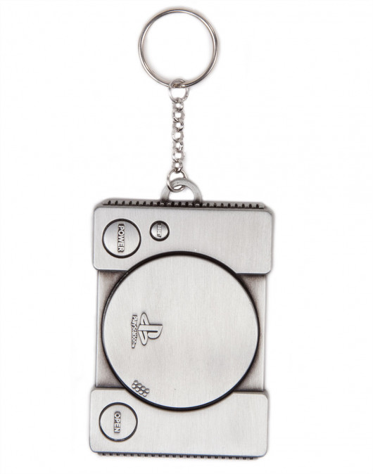 PlayStation - Kulcstartó - Console Metal Keychain Ajándéktárgyak