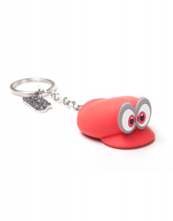 Nintendo - Kulcstartó - Mario Odyssey Hat Rubber 3D Keychain Ajándéktárgyak