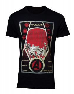 Avengers - Póló - Constructivism Poster Men's T-shirt M Ajándéktárgyak