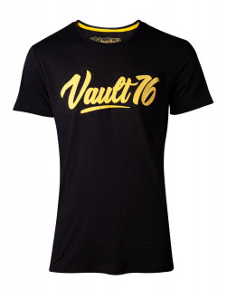 Fallout 76 - Oil Vault 76 Men' T-shirt L Ajándéktárgyak