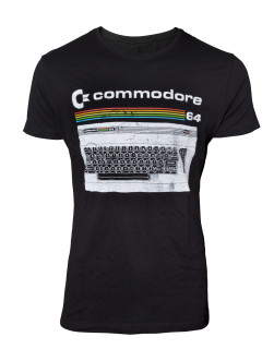 Commodore 64 - Classic Keyboard - Póló - M Ajándéktárgyak