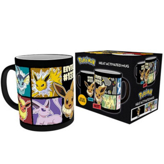 POKEMON - Hőérzékeny Bögre - Eevee (300 ml) - Abystyle Ajándéktárgyak