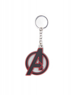 Avengers Logo - Gumi Kulcstartó Ajándéktárgyak