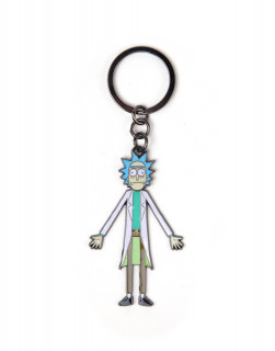 Rick and Morty Movable Head Rick Kulcstartó Ajándéktárgyak