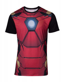 Marvel Sublimated Iron Man Póló (M-es méret) Ajándéktárgyak