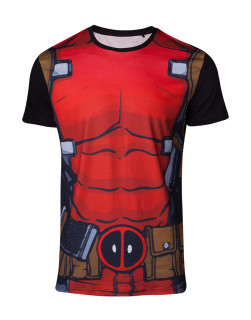 Marvel Sublimated Deadpool Póló (L-es méret) Ajándéktárgyak