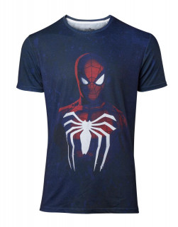 Spiderman Acid Wash Póló (L-es méret) Ajándéktárgyak