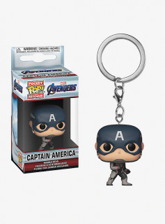 Pocket POP Captain America kulcstartó Ajándéktárgyak