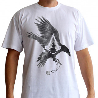 ASSASSIN'S CREED - Tshirt - Póló "The Rooks" man SS white - basic (XL-es méret) - Abystyle Ajándéktárgyak