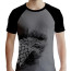 GAME OF THRONES - Tshirt - Póló "Stark" man SS grey & black (S-es méret) - Abystyle thumbnail