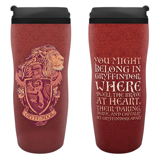 HARRY POTTER - Utazó bögre - "Gryffindor" - Abystyle Ajándéktárgyak