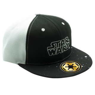 STAR WARS - Snapback Sapka -  Logo - Fekete-Fehér - Abystyle Ajándéktárgyak