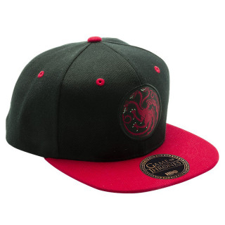 GAME OF THRONES - Snapback Sapka - Targaryen - Fekete & Piros - Abystyle Ajándéktárgyak