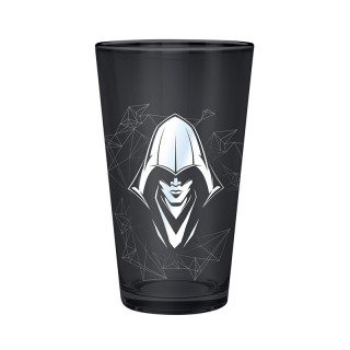 ASSASSIN'S CREED - Nagy Üvegpohár - Assassin (500ml) - Abystyle Ajándéktárgyak