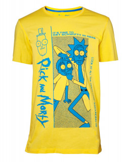 Rick and Morty - Crazy Crap Men's - T-shirt - Póló (L-es méret) Ajándéktárgyak