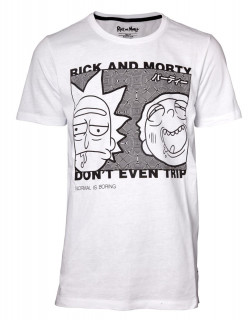 Rick and Morty - Don't Even Trip Even Men's T-shirt - Póló (M-es méret) Ajándéktárgyak