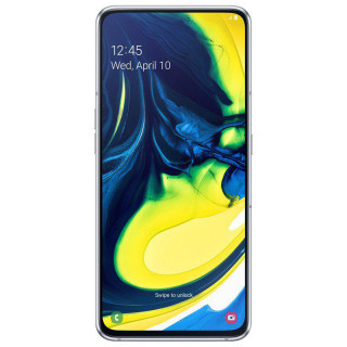 Samsung Galaxy A80, Dual SIM, ezüst Mobil