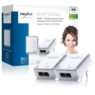 Devolo dLAN 500 duo Powerline Starter Kit (D 9120) PC