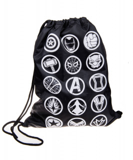 MARVEL - Infinity War Badges Gym Bag - Good Loot - tornazsák Ajándéktárgyak